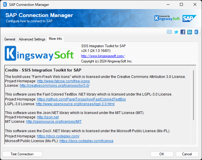 SAP Connection Manager