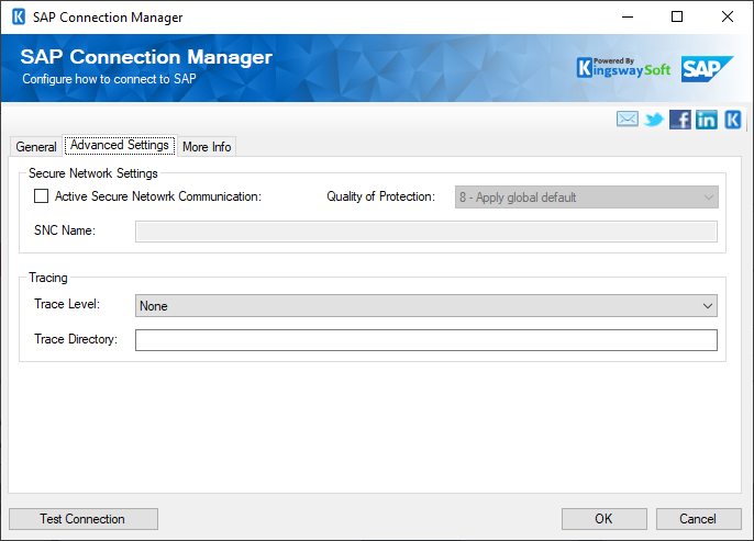 SAP Connection Manager
