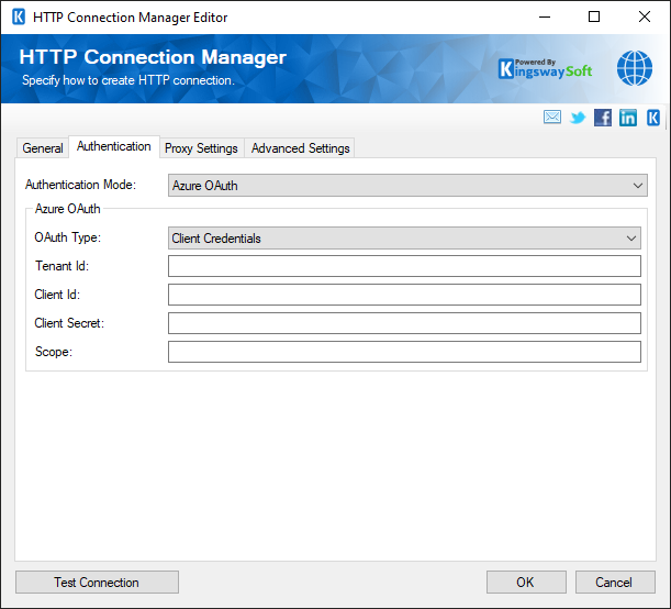 Connect to web using Bearer Token stored in parame - Microsoft