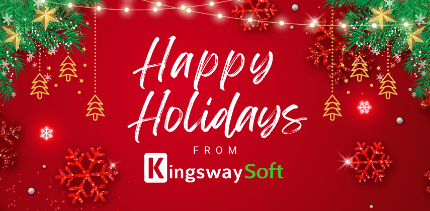 Happy Holidays 2024 from KingswaySoft Team