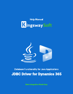 Dynamics 365 - JDBC Driver Pack Data Sheet