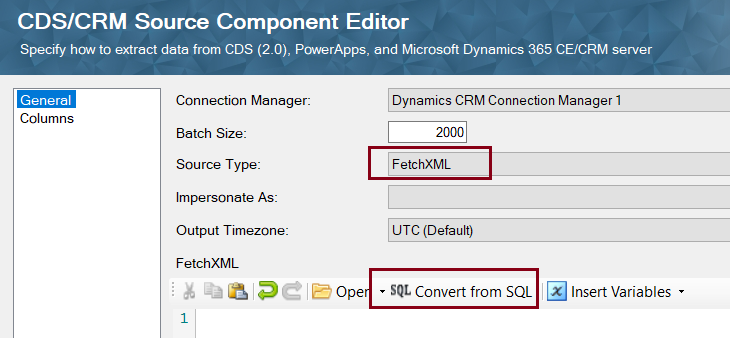 CDS/CRM Source Component Editor CDS/CRM Source Component Editor