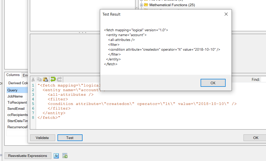 Test Results Test Results