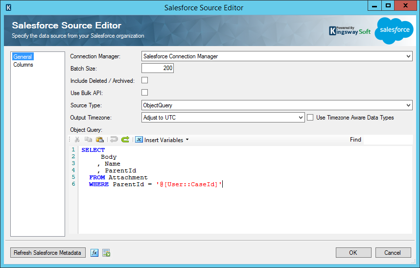 Salesforce Source Editor - ParentID Filed Salesforce Source Editor - ParentID Filed